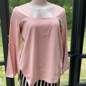 Trades of Hope Harriet top blush long bell sleeve NIP